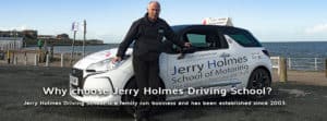 Why choose Jerry Holmes Driving School